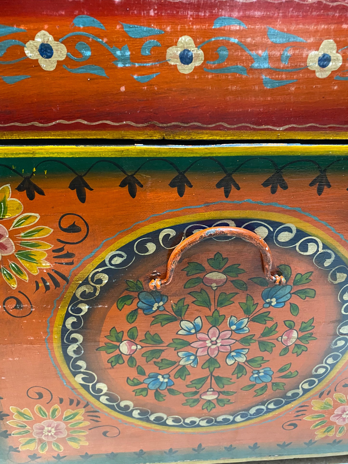 Jodhpur Painted Storage Box
