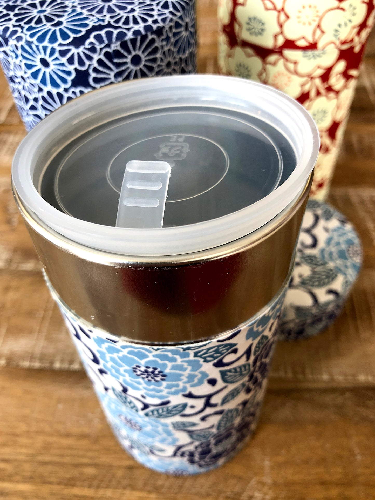 Japanese tea canister