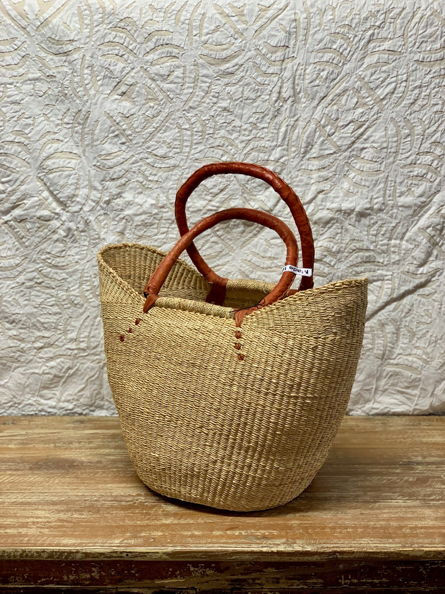Natural U-Shopper Basket
