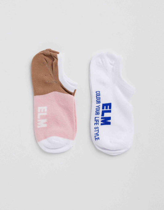 Elm Sneaker Socks 2 Pair Pack