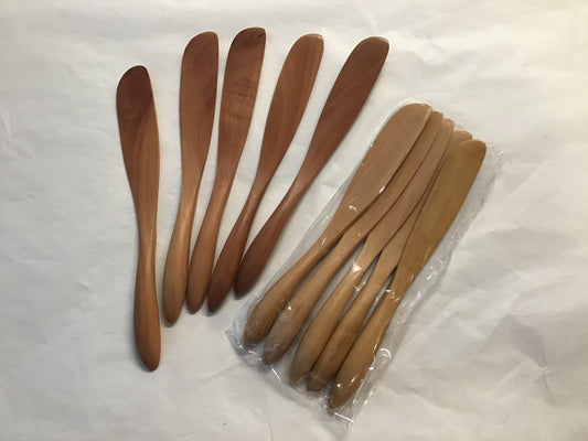 Wooden Paté Knife Pack of 5